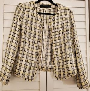Trendy Plaid Jacket - ZARA